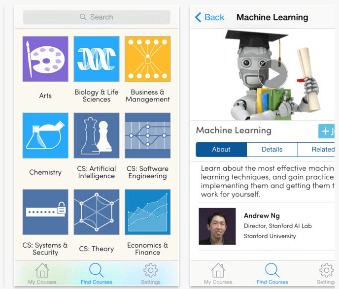 Фрагмент интрфейса сайта itunes