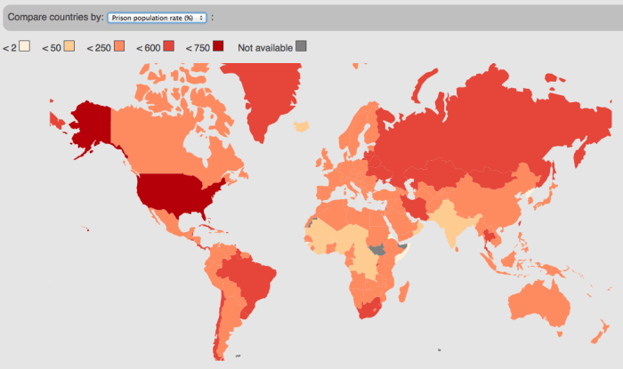 Элемент интерфейса сервиса Prison Data