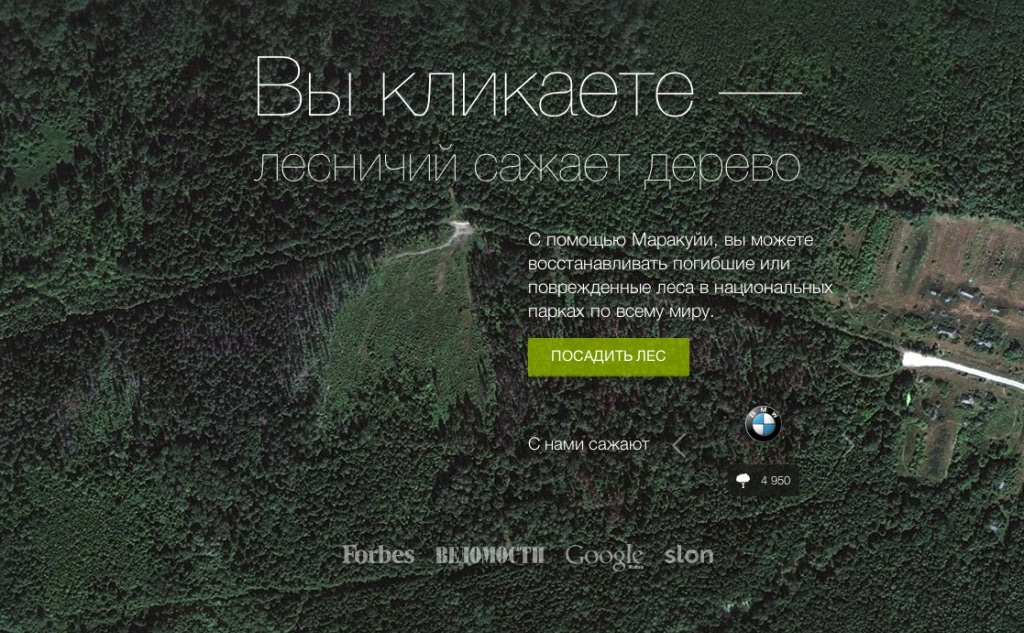 Сайт проекта Маракуйя