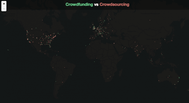 Фрагмент Wikipedia Article Contributor Locations