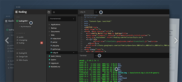 Изображение: koding.com