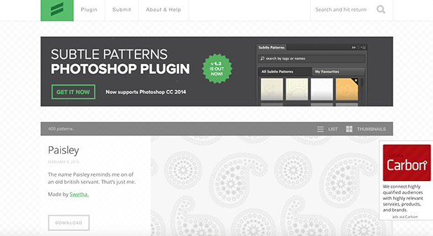 Изображение: subtlepatterns.com