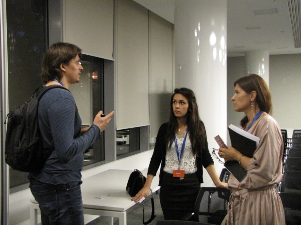 Александр Сорокин и Ирина Байбарович Фото: Мария Борисёнок