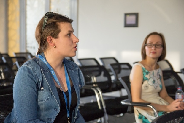 Участницы митапа Фото: Фёдор Корниенко