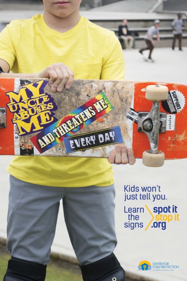 Фрагмент кампании Spot it Stop it.