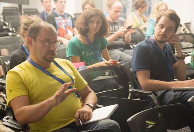 На встречу пришло более 20 активистов, которые работают с сообществами. Фото: Мария Борисёнок