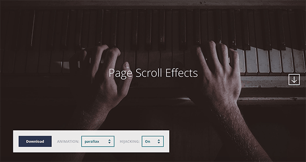 CSS-эффекты для скроллинга страниц