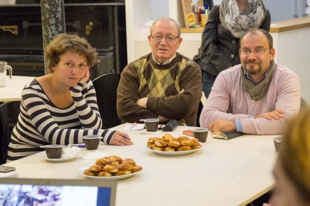 Участники митапа. Фото: Фёдор Корниенко.