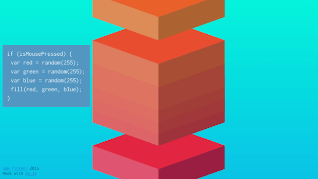 p5.js – JavaScript-библиотека для создания интерактивных визуализаций с помощью кода