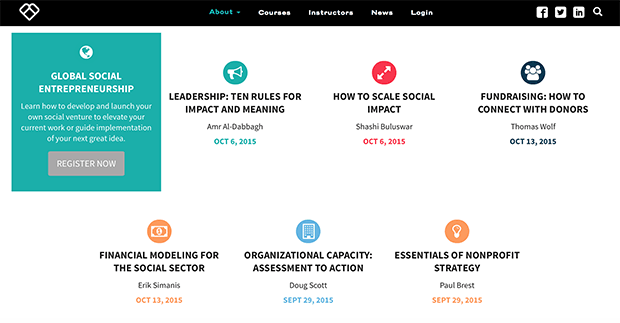 7 онлайн-курсов, которые начнутся этой осенью. Изображение: philanthropyu.org