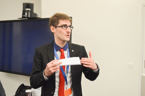 Грант Джагарян, менеджер по работе с авторами. Фото: Мария Борисёнок