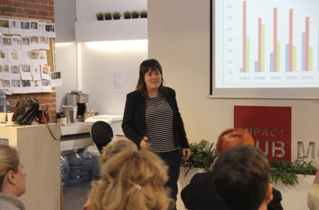 Мария Алёшина, координатор программы «Сторонники WWF России». Фото: Мария Борисёнок