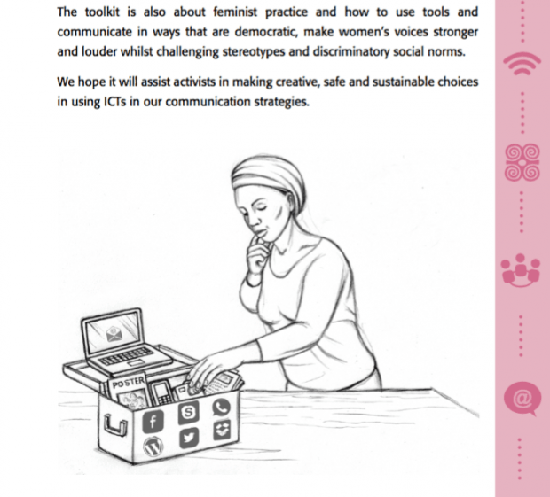 ICTs Activist Toolkit – набор инструментов для создания феминистского движения (на английском языке)