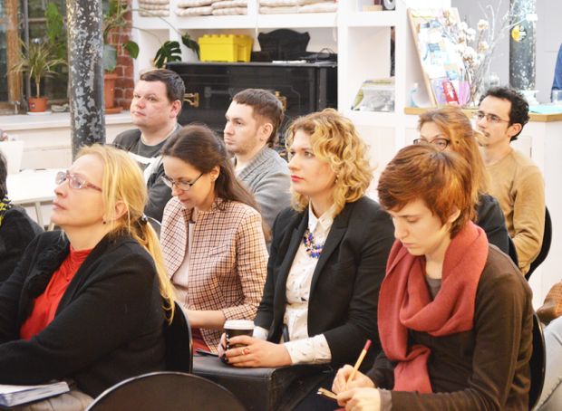 Участники митапа. Фото: Мария Борисёнок.