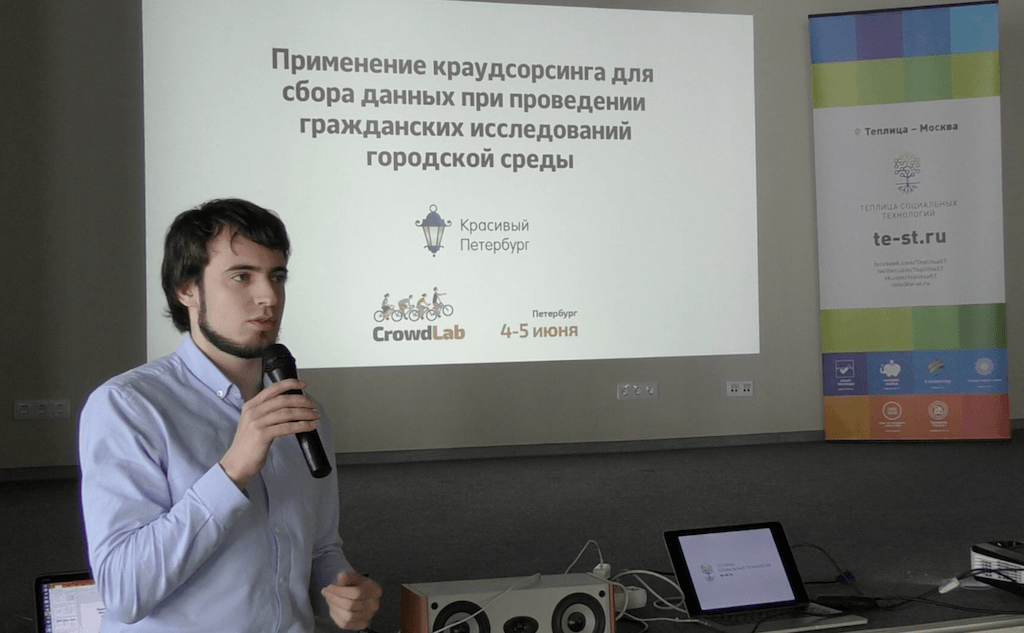 Стив Каддинс, сооснователь движения «Красивый Петербург». Фото: Алексей Ница.