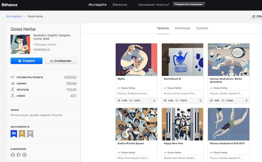 Интервью Теплицы c Варварой Новожиловой: всё, что вы хотели бы узнать о сообществе Behance Russia