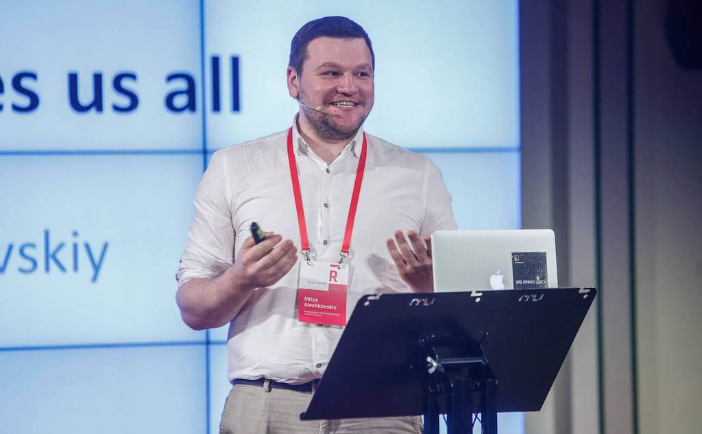 Митя Алешковский – руководитель проектов «Нужна помощь» и «Такие дела».