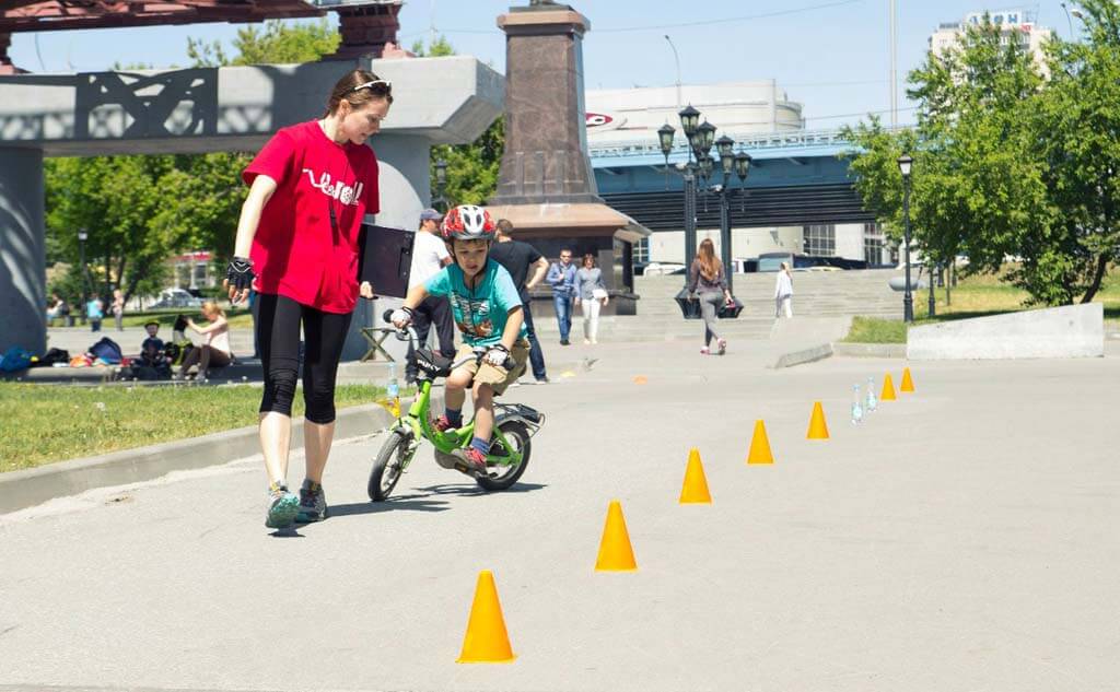 Открытый урок для школьников организованный сообществом. Фото: из архива «Привет, велосипед!».