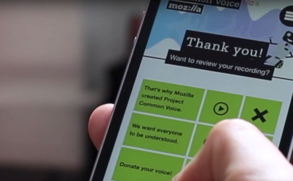 Опубликован первый выпуск модели для системы машинного обучения, которая ориентирована на распознавание речи. Изображение с сайта: blog.mozilla.org