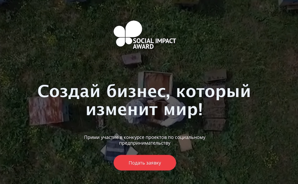 Автор лучшего проекта в номинации «Интернет для лучшего мира» получит грант 120 000 рублей и отправится в Грузию для участия в международной встрече победителей из 20 стран — участниц конкурса. Фото: фрагмент сайта 2018.socialimpactaward.ru