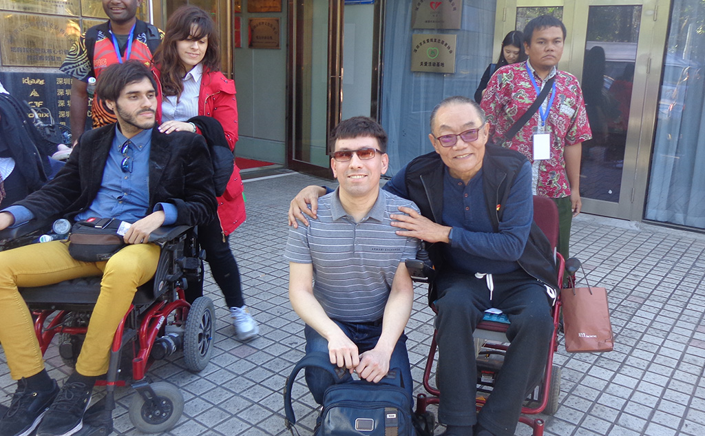 Михаил Пожидаев на конференции в Китае. Фото: marigostra.ru.