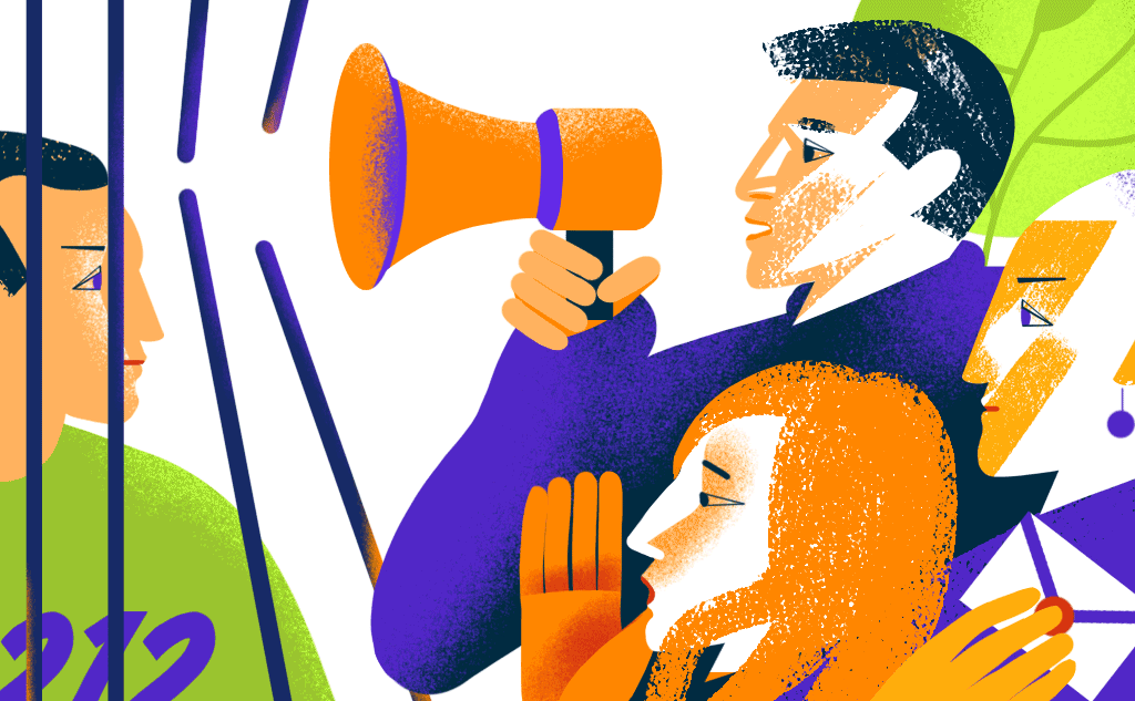 Расцвет солидарности: что сработало в онлайне и оффлайне. Иллюстрация: Наталья Ямщикова