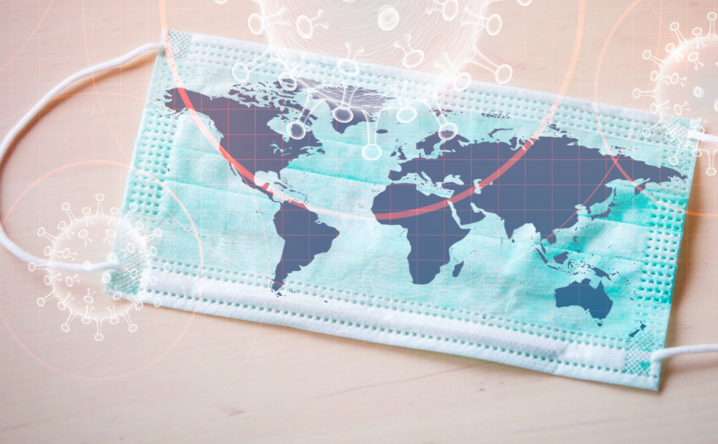 Скриншот отчета CAF America «The Voice of Charities Facing COVID-19 Worldwide».