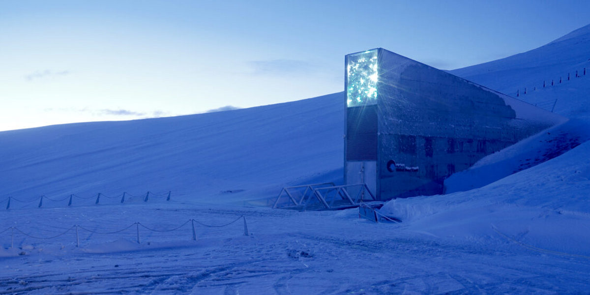 Всемирное хранилище семян на архипелаге Шпицберген, Норвегия