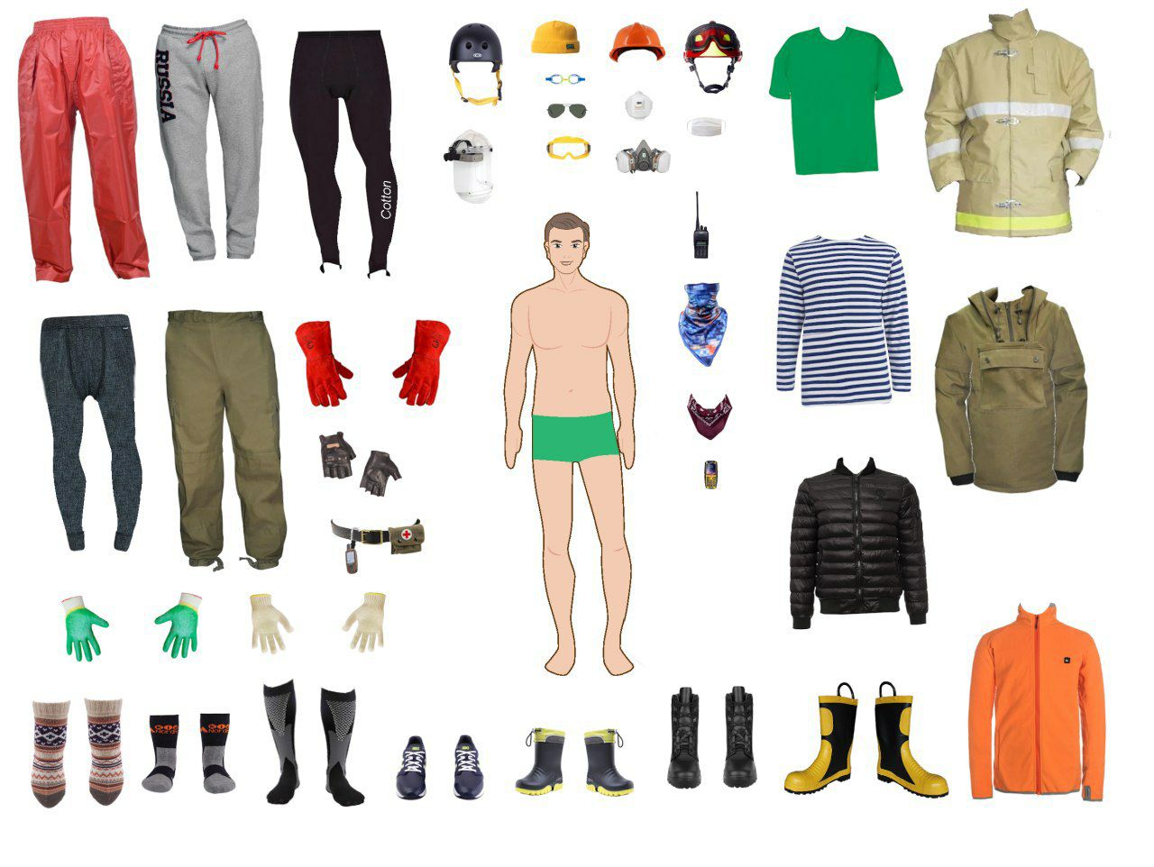 Игра «одень пожарного». Фото Greenpeace.