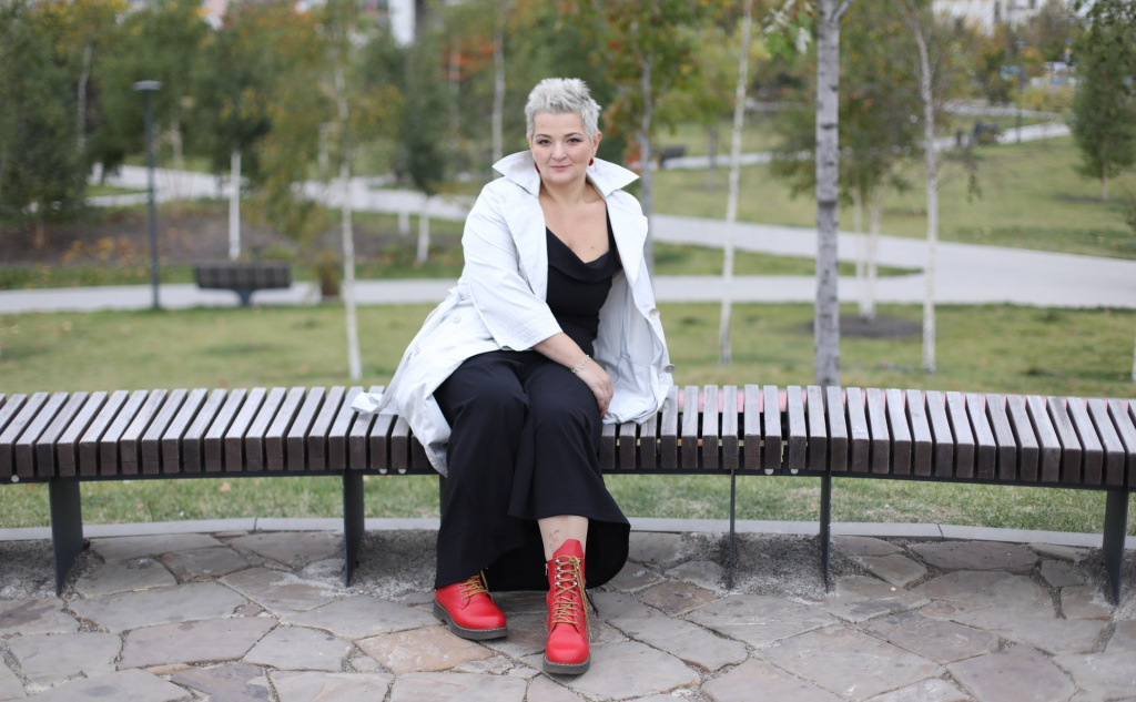 Саша Крыленкова запустила проект COVIDарность. Фото: Ольга Павлова.