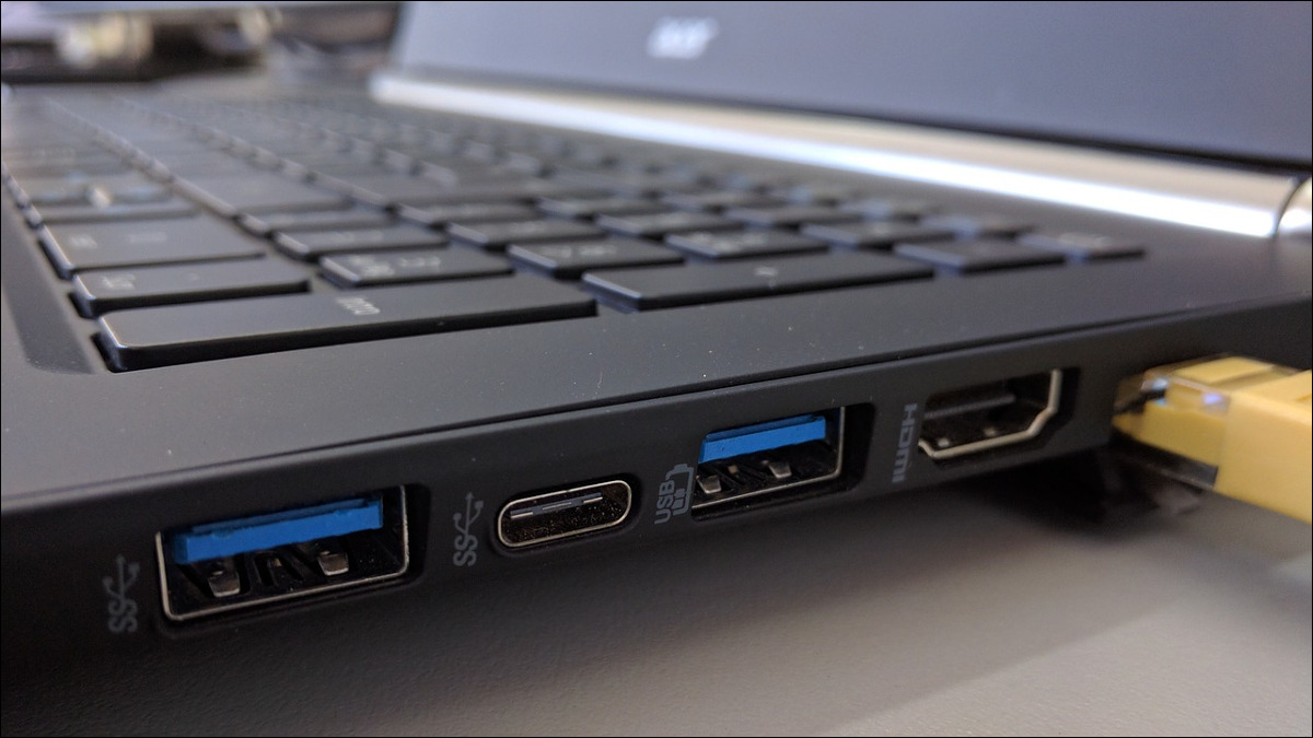 Порты ноутбука