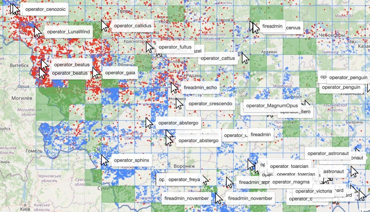 Для сбора данных весной 2020 года была создана специальная платформа. Изображение: Greenpeace Россия. 
