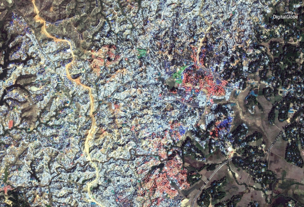 Изображение: Картрирование переполненных лагерей беженцев, сайт УВКБ ООН.