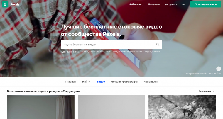 Видео на Pexels