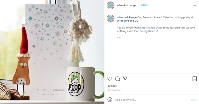 Пост о календаре Advent of Change.