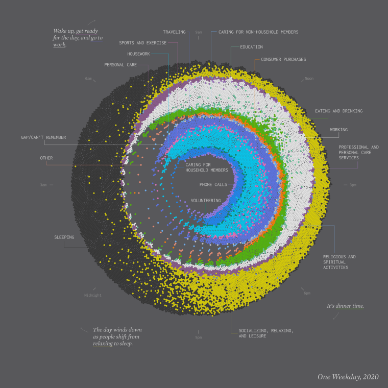 Скриншот проекта «Цикл многих» Натана Яу.