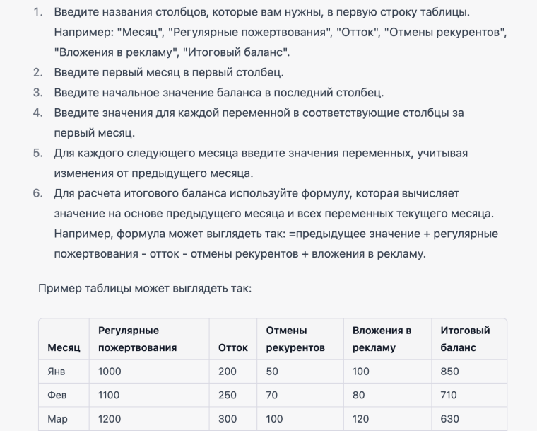 Скриншот из ChatGPT.