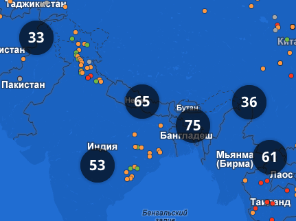 Фрагмент сайта Endangered Languages